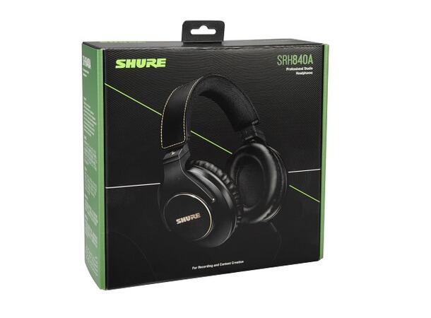 Shure SRH840A Closed headphones Professional Monitoring Headphones 
