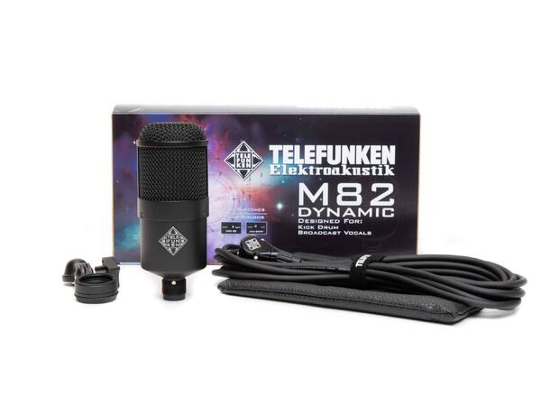 Telefunken M82 Large Diaphragm Cardioid Dynamic Mic 