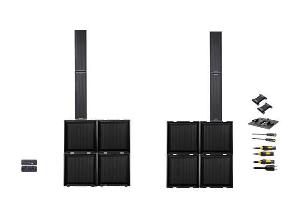 dB Technologies INGENIA Bundle Stor pakke, opptil 2000 personer 