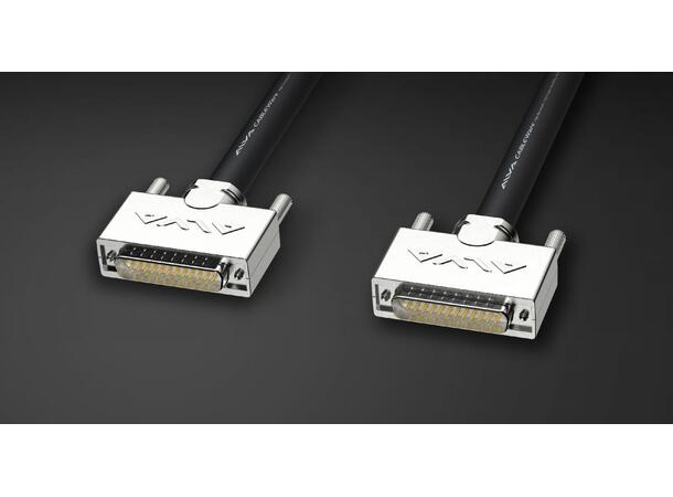 ALVA AES D-Sub 25 - D-Sub 25 1m DEMO AES/EBU i Tascam Format, Cross Cable Pin 
