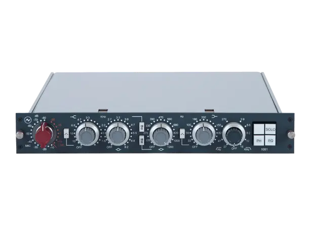 AMS NEVE 1081 MONO MIC PREAMP & EQ MODULE (HORIZONTAL) 
