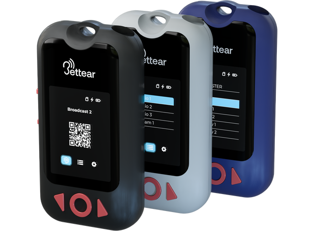 AUDIOropa B-RTX Experience+ Grå Auracast mottaker, nfc 