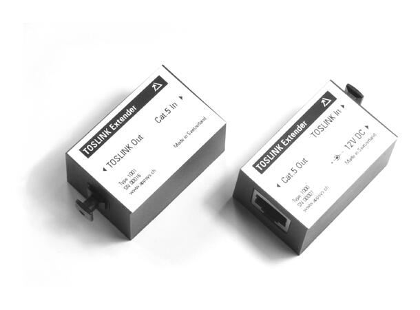 Appsys ADX-8 Complete Kit Bidirectional ADAT/TOSLINK Extender Kit 