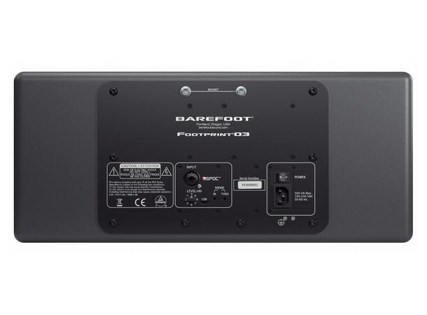 Barefoot Footprint03 Studiomonitor 3-way active monitor 45Hz–40kHz (±1dB) 
