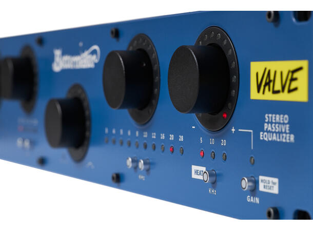 Bettermaker VACUM STEREO PASSIVE EQ Stereo/Dual Mono Passive Tube Equalizer 