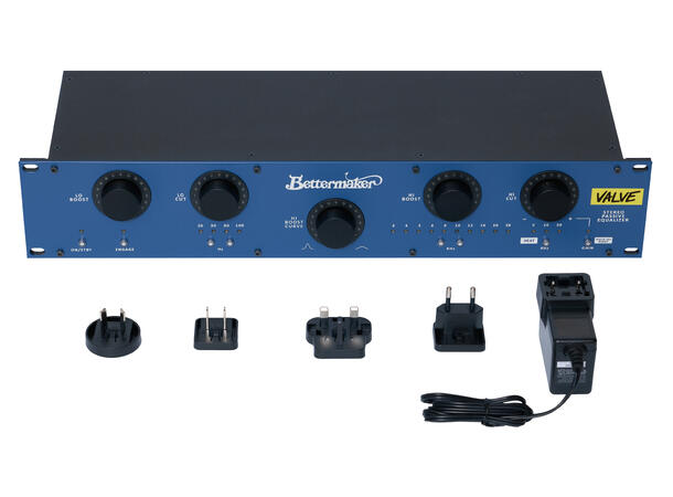 Bettermaker VACUM STEREO PASSIVE EQ Stereo/Dual Mono Passive Tube Equalizer 