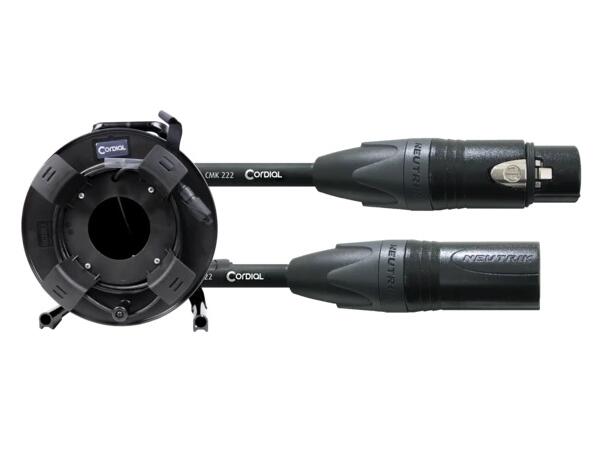 Cordial CPM 50 FM-SD XLR female black / male black on SCHILL 