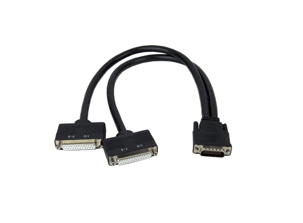 DAD AX AES3 LFHsub break out cable DB25 AES3 break out cable (LFHsub/2DB25),0,5m 