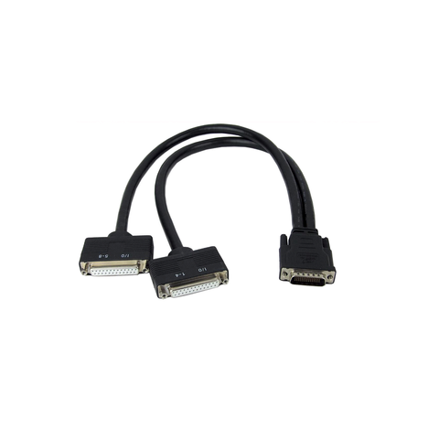 DAD AX AES3 LFHsub break out cable DB25 AES3 break out cable (LFHsub/2DB25),0,5m
