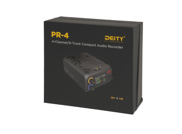 Deity PR-4  Field Recorder 4-Input / 6-Track 
