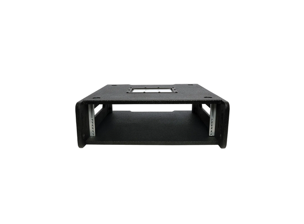 ELUMEN8 Wooden Rack 3U 19", Sort 