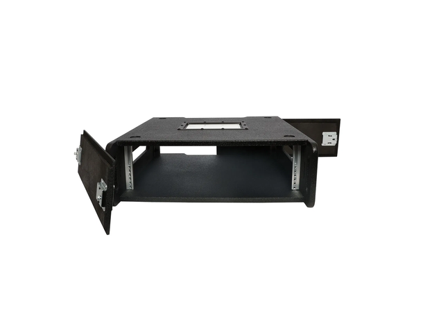 ELUMEN8 Wooden Rack 3U 19", Sort 