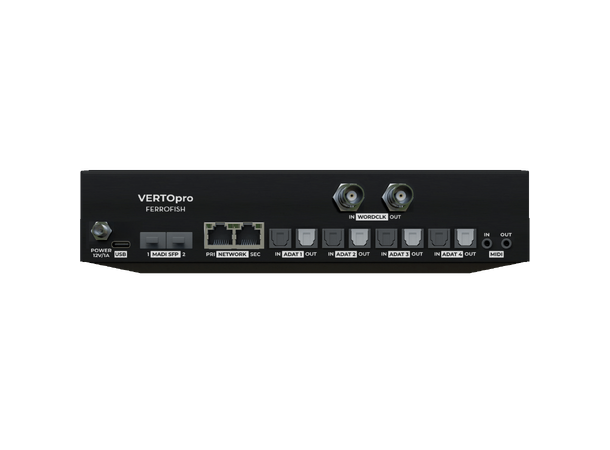 FERROFISH VertoPRO 32 Dante Konverter 32-Kanal ADAT<>Dante Converter 