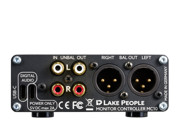 Lake People MC10 Monitor Controller/DA Monitorcontroller / DA med USB-C 