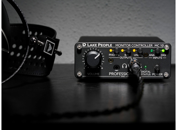 Lake People MC10 Monitor Controller/DA Monitorcontroller / DA med USB-C 