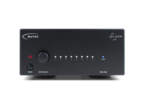 Mutec REF10 SE120 Black The Ultimate Audiophile Master Clock 