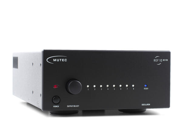 Mutec REF10 SE120 Black The Ultimate Audiophile Master Clock 