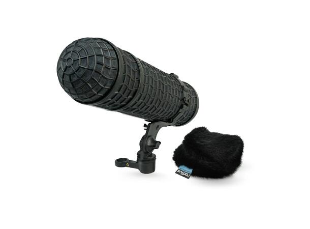 Radius Mini-ALTO 280, RAD-2 Kit with 3-Pin XLR Cable, black Fur 