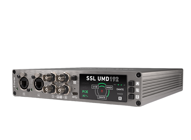 SSL UMD192 Audiointerface Dante og MADI 