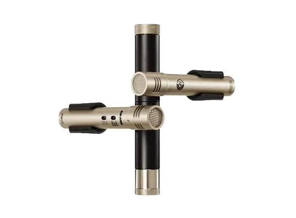 Shure KSM137-SL Pair with Stereo Microphone Adapter 