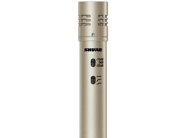Shure KSM137-SL Pair with Stereo Microphone Adapter 