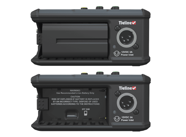 Tieline ViA DUO Remote Audio Codec Lyd over IP. mini studio for ute-sending 