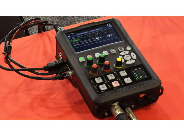 Tieline ViA DUO Remote Audio Codec Lyd over IP. mini studio for ute-sending 