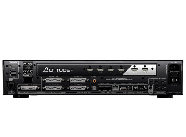 Trinnov ALTITUDE CI Channel Processor Romkorreksjon og monitorkontroller Dante 