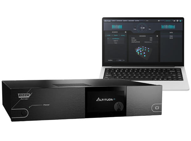 Trinnov ALTITUDE Channel Processor Romkorreksjon og monitorkontroller Dante 