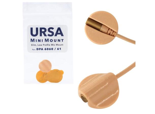 URSA MiniMount Circular For DPA 6060 15mm Diameter - Beige 