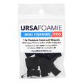URSA Mini Foamie Pro 12 Pack - Black Black - Mini - Pack of 12