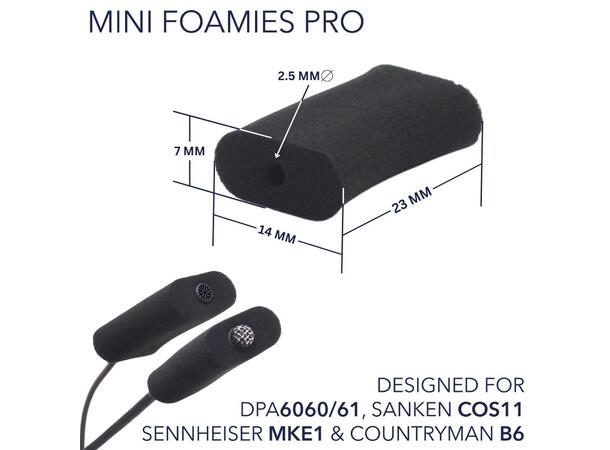 URSA Mini Foamie Pro 12 Pack - Black Black - Mini - Pack of 12 