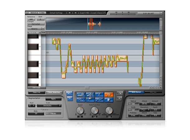 Waves TUNE Pitch Transforming 