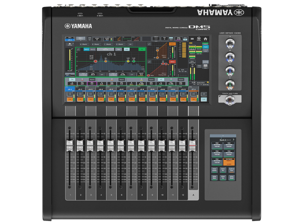 YAMAHA DM5 Compact Digital Mikser DANTE 13x fadere, 48 mono,24 Mixbus,12 matrise 