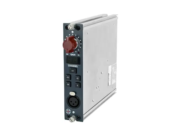 AMS NEVE 1081R MONO MIC PREAMP MODULE (RED KNOB) 