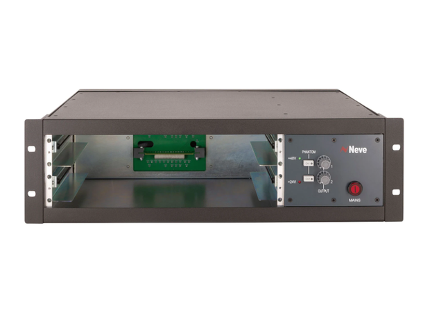 AMS NEVE 2-SLOT 80-series RACK 2-MODULE, 3U RACK (EMPTY) 