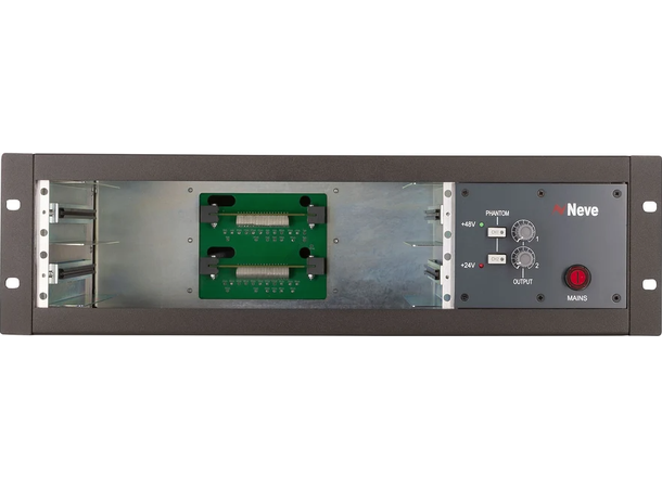AMS NEVE 2-SLOT 80-series RACK 2-MODULE, 3U RACK (EMPTY) 