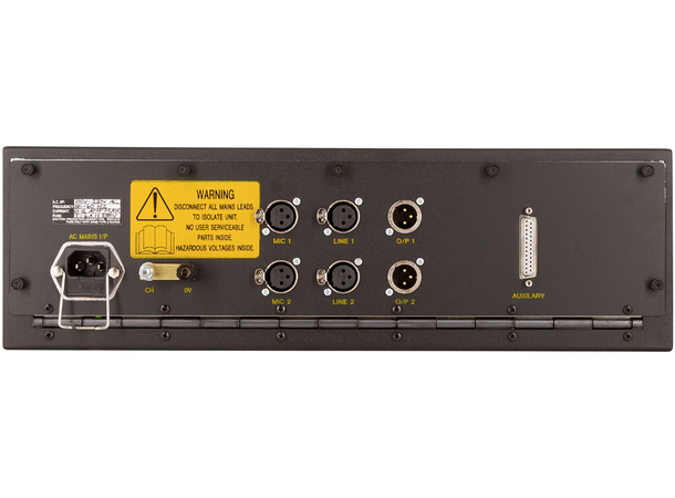 AMS NEVE 2-SLOT 80-series RACK 2-MODULE, 3U RACK (EMPTY) 