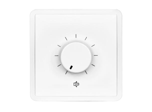 Audac Volumkontroll 100V, 100 watt For integrasjon i Euro veggpanel 