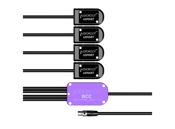 Audioroot BCC-CCCC-T power + data combining cable 