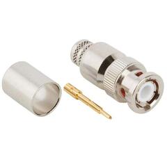 BNC male 50 ohm krymp LMR-400 for Belden 7810A og 400502