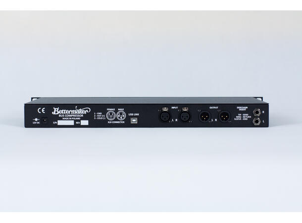 Bettermaker BUS COMPRESSOR Computer controlled analog compressor 