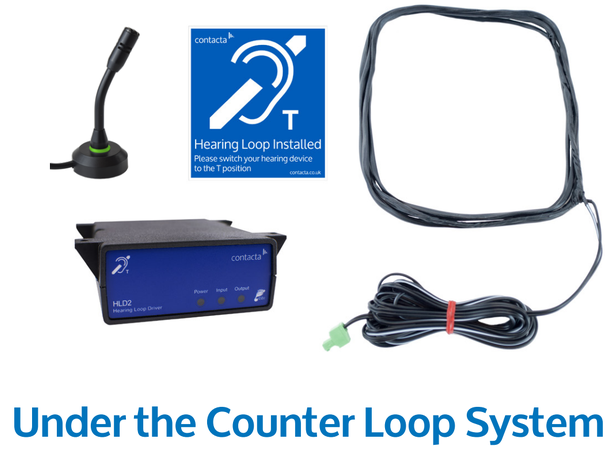 Contacta IL-K200 Under-Counter Loop syst Counter Loop / slynge under skranke disk 