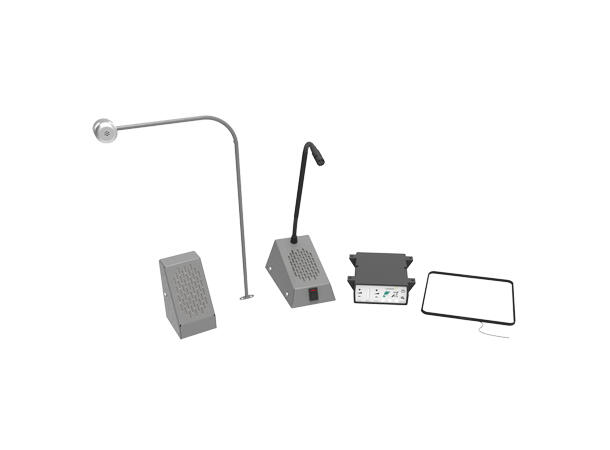 Contacta STS-K058 Bent Screen-Mounted Bent Screen-Mounted Microphone System 