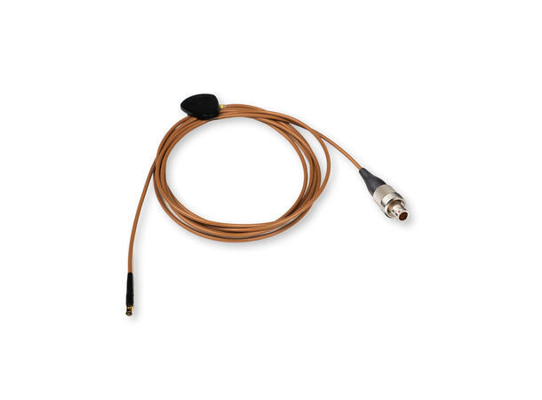 DPA Microphone Cable Headset S2 Connector, Brown, 3-pin LEMO 