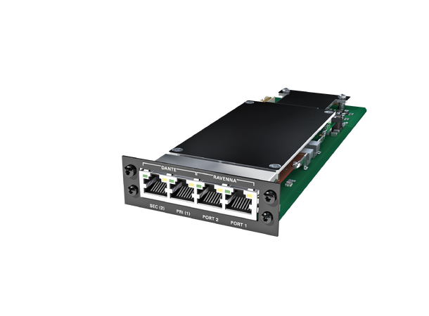 Direct Out DANTE.RAV SRC.IO kort Dual 2x64 IO DANTE& RAVENNA PRODIGY/MAVEN SRC 