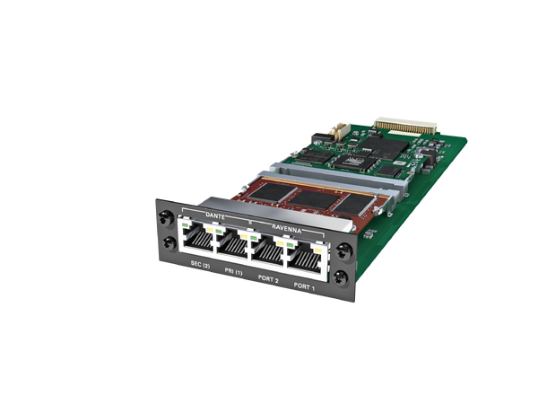Direct Out DANTE.RAV SRC.IO kort Dual 2x64 IO DANTE& RAVENNA PRODIGY/MAVEN SRC 