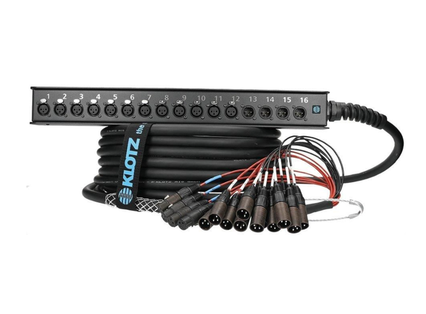 Klotz StraightLink 16CH 12/4 XLR SG 30m 16 channels 12/4 XLR single ground 30m 