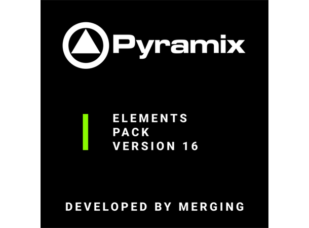 Merging Pyramix Elements Pack V16 