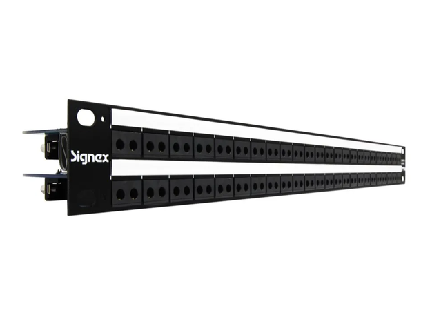 Signex CPT96D25 Isopatch bantam patchbay 96 + Dsub25 Silver contacts 